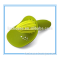 Convenient Used Food Grade hand held lemon squeezer silicone water bottle with lemon squeezer fruit vegetable tools